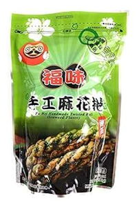 Fu Wei ����c�C�X�g���[�� �C���� 200g / 7.05oz (20 �p�b�N) Fu Wei Handmade Twisted Roll Seaweed Flavor 200g / 7.05oz (Pack of 20)