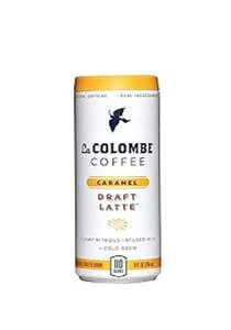 La Colombe Draft Latte Cold-Pressed Espresso and Frothed Milk + Real Caramel, Made With Real Ingredients, Grab And Go Coffee, 9 Fl Oz, Pack of 12
