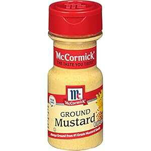 }R[~bN Oh }X^[hA1.75 IX (6 pbN) McCormick Ground Mustard, 1.75 Ounce (Pack of 6)