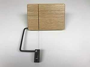 Prodyne Utility Beechwood Cheese Slicer, Brown, 7 x 4 3/4