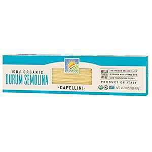 Bionaturae Capellini f Zi pX^ fZĩJyb[jpX^ `qg݊ R[V USDAFI[KjbN C^A 16IXi12j Bionaturae Capellini Durum Semol