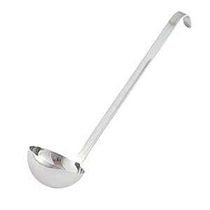 Vollrath ���ϋv�X�e�����X�X�`�[�������s�[�X���[�h���A�e�� 24 �I���X - �e 1 �B Vollrath Heavy Duty Stainless Steel One Piece Ladle, 24 Ounce Capacity - 1 each.