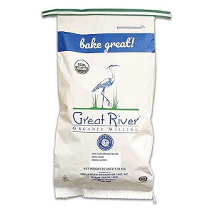 Great River I[KjbNASAFmAI[KjbNA25|h (1pbN) Great River Organic Milling, Whole Grain, Brown Flaxseed, Organic, 25-Pounds (Pack of 1)