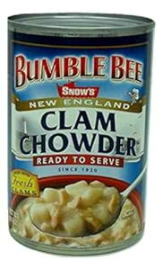 Snow's �j���[�C���O�����h �N�����`���E�_�[ �����ɂ������オ�肢�������܂� - �V���O�� 15 �I���X�� Snow's New England Clam Chowder Ready To Serve - Single 15 oz Can