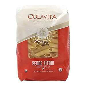 Colavita PastaAyl Wg[lA16 IX (20 pbN) Colavita Pasta, Penne Zitone, 16 Ounce (Pack of 20)