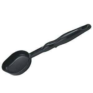 Vollrath 5292620 iC I[o \bh Xv[hAubNA3 IXA 12-1/8 C` THE VOLLRATH COMPANY, LLC Vollrath 5292620 Nylon Oval Solid Spoodle, Black, 3 Oz., 12-1/8" Length
