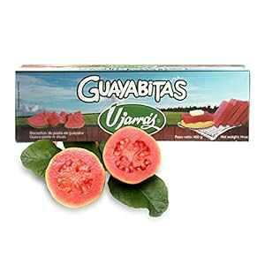 Ujarras Guayabitas XCX OAo y[Xg - 14 IXARX^JYB Ujarras Guayabitas Sliced Guava Paste - 14 Ounces, from Costa Rica.