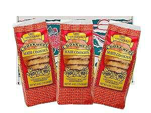 IWi }EC NbNNEB[Y nC NbL[ 3 pbN - 6 IX eiRRibcE}J_~AibcEV[gubhj Cook Kwees The Original Maui CookKwees Hawaii Cookies 3 Pack- 6 oz. Each (Coc
