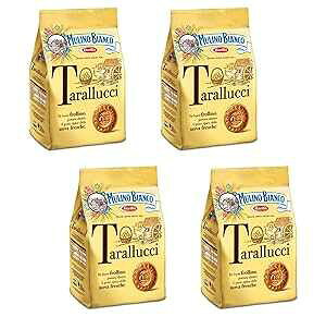 Mulino Bianco: VNȗōꂽu^b`vrXPbg 12.3 IX (350g) - 4 pbN [C^AA] Mulino Bianco: "Tarallucci" Biscuits made with fresh eggs 12.3 Oz (350g) - Pack of 4 [ Italian Import ]