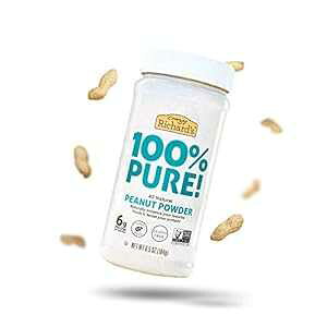 100% ȓVRs[ibcpE_[As[ibco^[AYA6.5 IX̍Ė\ȕr 1 pbN ? Crazy Richard's Crazy Richard's 100% Pure All-Natural Peanut Powder, Powdered Peanut Butter No Sugar