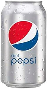 _CGbg yvVA12 tʃIXʁA18 pbN Diet Pepsi, 12 Fl Oz cans, Pack of 18