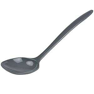 Gourmac Hutzler 12 �C���` �����~�� �X�v�[���A�X�`�[�� �O���[ Gourmac Hutzler 12 Inch Melamine Spoon, Steel Gray
