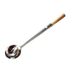 Sunrise pO[hؓ烌[h ([h 16 C` (#3) & Vx 16 C` (#3) Zbg) st Sunrise Kitchen Supply Sunrise Commercial Grade Wok Ladle (Ladle 16" (#3) & Shovel 16" (#3) Set) with