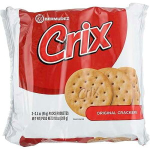 Crix IWi NbJ[ 3 [ 10 IX Crix Original Crackers 3 Individually Wrapped Rolls 10 oz