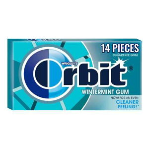 ORBIT EB^[~g VK[t[KA14 pbN ORBIT Wintermint Sugarfree Gum, 14-count pack