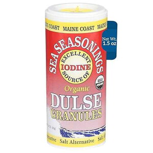 42.5g (1?), ?? ??? 42.5g ??? - ? ??? - ??? Maine Coast Sea Vegetables Organic Dulse Granules Shaker | Seaweed Seasoning | Rich in Iodine & Protein | Harvested from North Atlantic | Great for Sala