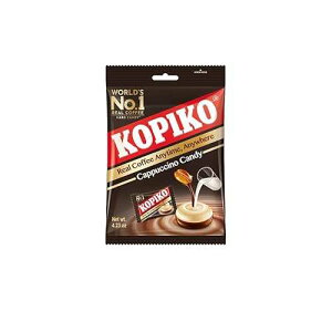 Kopiko Cappuccino Candy ? Bold-Tasty Hard Candy from Indonesia with Real Coffee Extract ? A Satisfying for On-the-Go Energy (4.23oz) Kopiko Cappuccino Candy Bold-Tasty Hard Candy from Indonesia with Real Coffee Extract