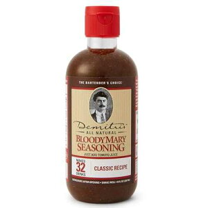 Demitri's Bloody Mary Seasoning Classic Recipe - Bloody Mary Mix - Concentrated Drink Mixer - Bold Rich Flavor - Perfect for Home Brunch Parties & Cocktails - 8oz Bottle (Pack of 1) Demitri's Bloody Mary Seasoning