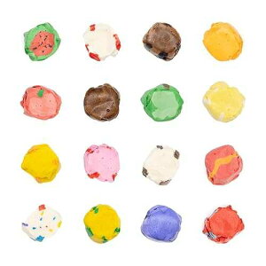 Taffy Shop Classic Favorites Mix Salt Water Taffy Individually Wrapped - Old-Fashioned Saltwater Taffy Bulk Assorted Flavors - Gourmet Soft Chewy Candy, Gluten-Free, 140 Pieces (32oz) Taffy Shop Classic Favorites Mix Sal