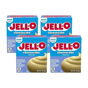 [[`[YP[L 4 Jell-O Jello Cheesecake Pack of 4