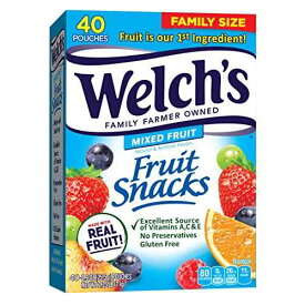 Welch's Mixed Fruit, 0.9 oz, 40 Ct