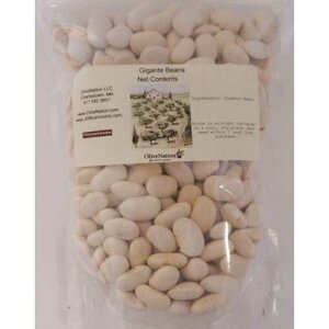 OliveNation Gigante Beans, Dried Greek Giant Bean, Nutritious High Fiber Legume, Non-GMO, Gluten Free, Kosher, Vegan - 2 pounds
