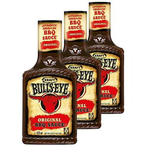 Bull's Eye �I���W�i�� �o�[�x�L���[�\�[�X - 18 �I���X - 3 �p�b�N Bull's Eye Original Barbecue Sauce - 18 oz - 3 pk