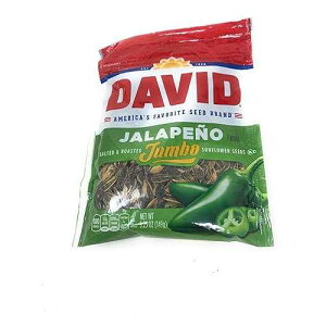 David Seeds q}̎Any[jA5.25IX - 6pbN David Seeds Sunflower Seeds, Jalapeno, 5.25 oz - Pack of 6
