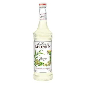 Monin - Ginger Syrup Premium Syrup for Cocktails, Lemonades & More Clean Label with No Artificial Flavors, No Artificial Preservatives (BPA-Free Glass Bottle, 750 ml) Monin - Ginger Syrup Premium Syrup for Cocktails,