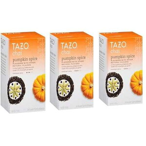 ^] `CeB[ pvLXpCX 60 (3pbN) Tazo Chai Tea Pumpkin Spice 60 Bags (3 Pack)