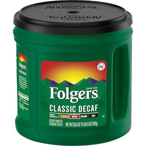 tHW[Y NVbN fJtF ~fBA [Xg OEh R[q[A30.5 IX Folgers Classic Decaf Medium Roast Ground Coffee, 30.5 Ounces