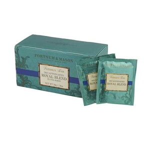 tH[gi & C\ ueBbV eB[AC uh JtFCXAeB[obO 25  (1 pbN) Fortnum & Mason London Fortnum & Mason British Tea, Royal Blend Decaffeinated, 25 Count Teabags (1