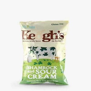 Keogh's VbNT[N[NXv 50g×3 Keogh's Shamrock and Sour Cream Crisps 50g x 3