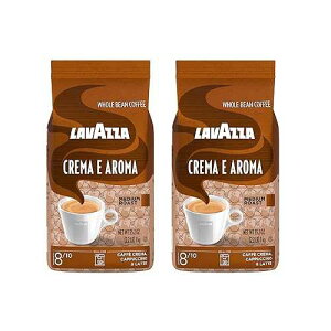 Lavazza Crema e Aroma Whole Bean Coffee, Medium Roast, Arabica and Robusta Blend, 2.2 lb Bag (Pack of 2) Lavazza Crema e Aroma Whole Bean Coffee, Medium Roast, Arabica and Robusta Blend, 2.2 lb Bag (Pack of 2