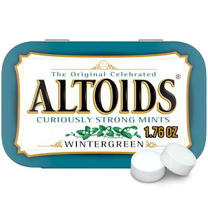 ALTOIDS EB^[O[ ~g VO TCY 1.76 IX ALTOIDS Wintergreen Mints Singles Size 1.76-Ounce Tin