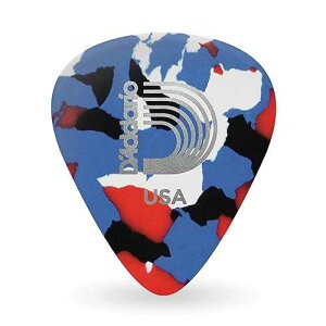 Planet Waves D'Addario Multi-Color Celluloid Guitar Picks, 25 pack, Medium