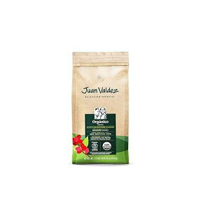 Juan Valdez Organic Whole Bean Coffee - Balanced Roast 100% Colombian Arabica Beans 100% Colombian Coffee - Balanced Profile with Moringa & Nutty Notes Certified USDA Organic 16 oz / 454 gr Juan Valdez Organic Whole
