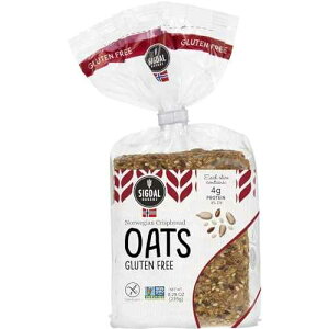 ??? ???? ??? ?? ??, ??? ???????, 235g (2? ?) Sigdal Bakeri Gluten Free Oats | Norwegian Wholegrain Crispbread | All Natural, Non-GMO, 8.29 oz (235g) (Pack of 2)