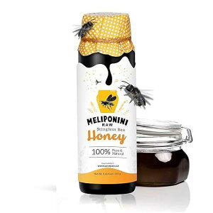 Meliponini - Stingless Bee Honey, -Rich & Raw, A Alternative to Manuka, Tasty, Pure, Sweet and Sour with Many Health Benefits, 335 g MELIPONINI HONEY Meliponini - Stingless Bee Honey, -Rich & Raw, A Alternative
