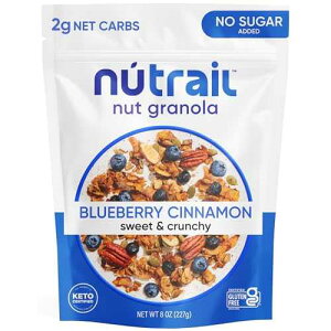 226?? (1?), ???? ? ????, ???? ???, ???, ??? ??, ?? ??, ??, ?????, ??? ?? ??? 226?? 1?? NuTrail Nut Granola Cereal, Blueberry Cinnamon, No Sugar Added, Keto, Low