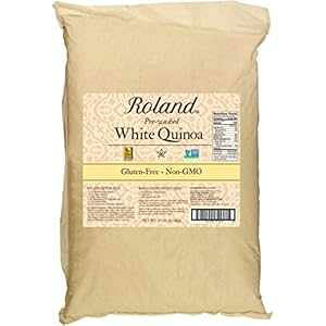 Roland Foods zCgLkAAς݁AAHiA25 |hobO Roland Foods White Quinoa, Pre-washed, Specialty Imported Food, 25 Lb Bag