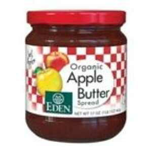 EDEN I[KjbN Abvo^[ 17 IX EDEN ORGANIC APPLE BUTTER 17 OZ