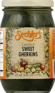 セシュラーズ ピクルス 砂糖漬け Swt ガーキン Sechlers Pickle Candied Swt Gherkin