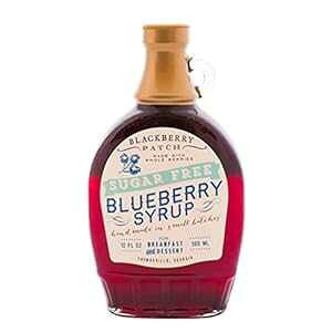 ubNx[pb`AVbvChu[x[AYA12IX Blackberry Patch, Syrup Wild Blueberry No Sugar Added, 12 Ounce