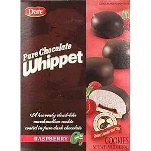 �f�A �N�b�L�[ �E�B�y�b�g ���Y�x���[�A8.8 �I���X (4 �p�b�N) Dare Cookie Whippet Raspberry, 8.8 oz (Pack of 4)
