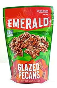 Emerald Nuts Glazed Pecans, 5 Ounce (Pack of 4)