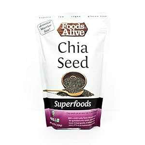 Foods Alive EHA[ TCY `AV[hA16 IX Foods Alive Warrior Size Chia Seeds, 16 Ounce