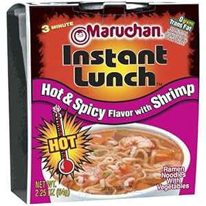 } zbg&XpCV[t[o[ GrCX^g` 2.25IX (24pbN) Maruchan HOT & SPICY FLAVOR with SHRIMP Instant Lunch 2.25oz (24 pack)