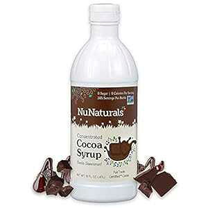NuNaturals v~AAx[XRRAVbvAAXerAA16 IX NuNaturals Premium Plant Based Cocoa Syrup, Sugar-Free, Stevia Sweetened, 16 Ounce