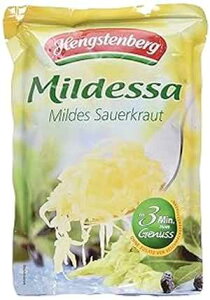 ~fbT U[NEg |[` - 14.1IX [1pbN] Hengstenberg Mildessa Sauerkraut Pouch - 14.1oz [Pack of 1]